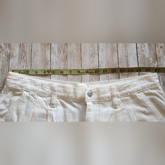 Madewell NWT Baggy Straight Jeans white size 31 womens - Picture 6 of 6